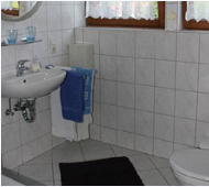 Fewo St. Wendel Badezimmer